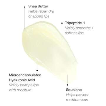 Provence Beauty Soft Bisous Plumping + Smoothing Lip Mask – Anytime Hydration For Visibly Plumper Lips – Lip Mask Overnight Treatment – Deeply Moisturizing and Nourishing