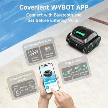 WYBOT C1 Pool Robot Robot Vacuum for Inground Pools