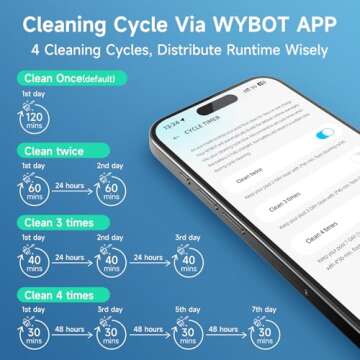 WYBOT C1 Pool Robot Robot Vacuum for Inground Pools