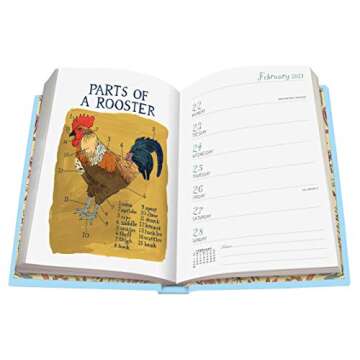 Julia Rothman Engagement Calendar 2021 - Nature Inspired