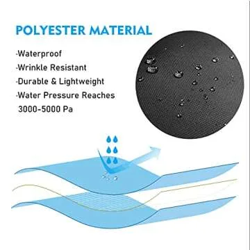 GOOSH 5 FT Halloween Inflatable Hanging Ghost with Built-in Colorful Flashing LED Light, Blow Up Yard Decoration with LED Lights Built-in for Holiday/Party/Yard/Garden