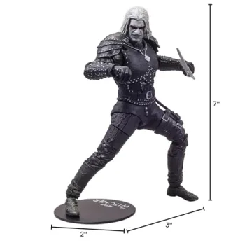 McFarlane Toys Netflix The Witcher Geralt 7" Action Figure