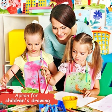 Vibrant Tie Dye Art Aprons for Kids - Creative Gift Set