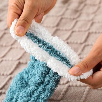 Nimalpal 7 Pairs Fuzzy Socks - Fuzzy Socks for Women Fluffy Socks Cozy Socks Warm Socks for Women Slipper Socks for Women Soft Fall Socks for Women Size 6-10 Pink Socks