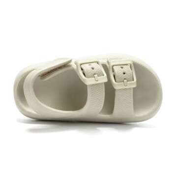 FUNKYMONKEY Kids Adjustable Sandals for Summer Fun