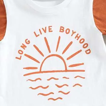 Mstrrouning Newborn Infant Baby Boy Shorts Set Crewneck Pull on T-Shirt Top Elastic Waist Solid Shorts 2Pcs Summer Outfits