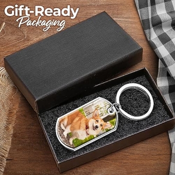 Pawfect House Personalized Pet Memorial Keychains