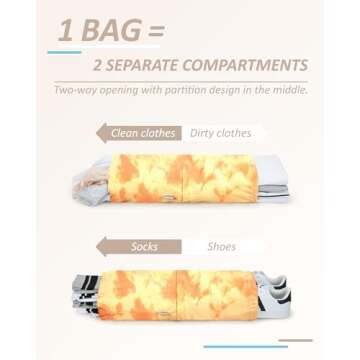 BAGSMART 6 Set Compression Packing Cubes for Travel, Lightweight Vacation Travel Essentials for Women, Travel Accessories for Suitcase Organizer Bags Set, Durable Luggage Organizer Travel Bags