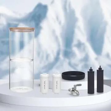 FACHIOO 2.25-Gallon Gravity Water Filter System