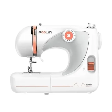 POOLIN Basic Sewing Machine for Children - 27 Stitch Applications with Multiple Accessories Include ...