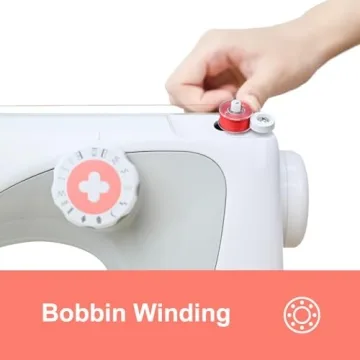 POOLIN Basic Sewing Machine for Kids with 27 Stitch Functions