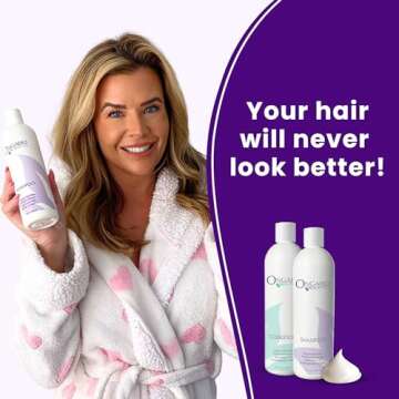 Ongaro Beauty Organic Shampoo & Conditioner Set for All Hair