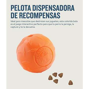 Durable Orbee-Tuff Diamond Plate Dog Toy - Small