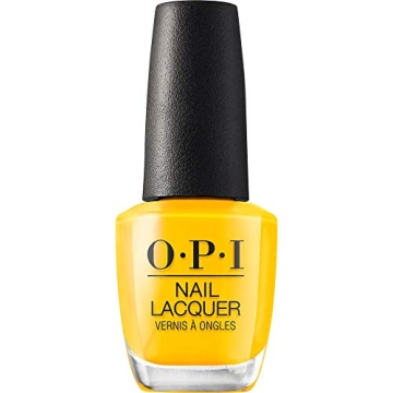 OPI Nail Lacquer Sun, Sea, and Sand in My Pants - Opaque Bright Yellow Crème Nail Polish | Lisbon C...