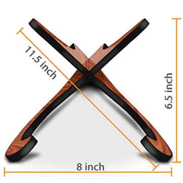 KSEV Portable Ukulele Stand - Elegant & Functional Holder