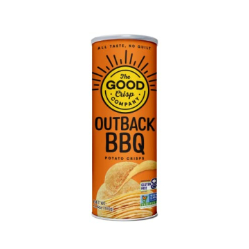 Outback BBQ Gluten Free Potato Chips Pack of 8 Canisters