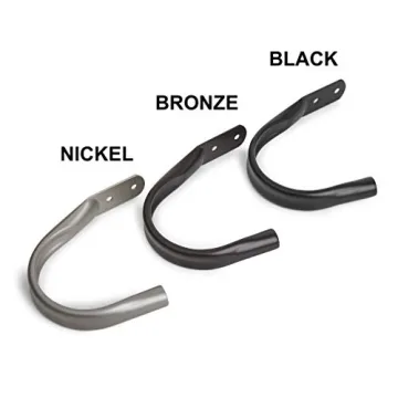 Amazon Basics Decorative Curtain Drapery Holdbacks Set of 2