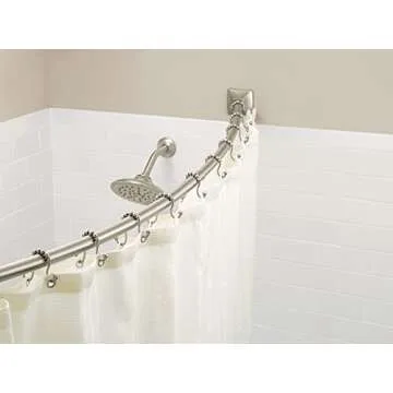 Moen Curved Shower Rod for Extra Elbow Room in Style