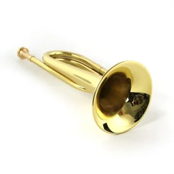 Old Style Military Cavalry Trumpet for Events and Collections