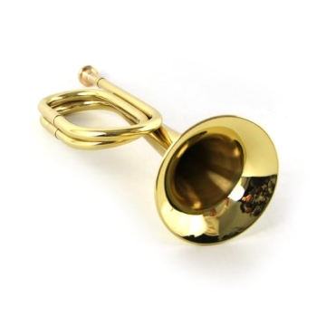 Old Style Military Cavalry Trumpet for Events and Collections