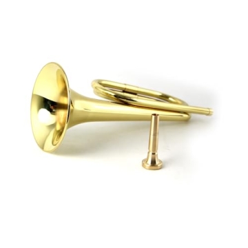 Old Style Military Cavalry Trumpet for Events and Collections