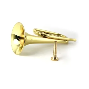 Old Style Military Cavalry Trumpet for Events and Collections