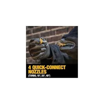 DEWALT Cordless Pressure Washer, Power Cleaner, 550-PSI, 1.0 GPM, Tool Only, Battery and Charger Not Included (DCPW550B)