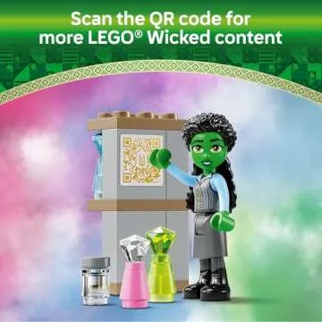 LEGO Wicked Glinda, Elphaba & Nessarose at Shiz University Building Toys - Wicked Toys for Kids, Girls & Boys, Age 7+ - Birthday Gift Idea - 75681