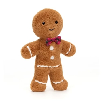 Jellycat Jolly Gingerbread Fred - Soft Christmas Plush Toy