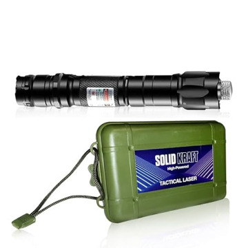 SolidKraft Green Laser Pointer Bright Durable Starlight