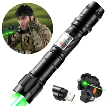 SolidKraft Green Laser Pointer Bright Durable Starlight