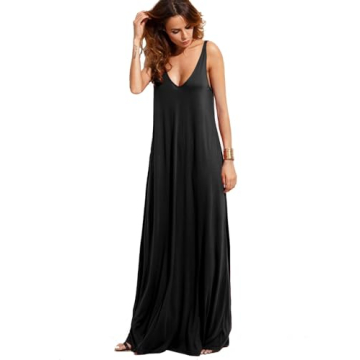 Verdusa Women's Versatile Flowy Beach Cami Maxi Dress