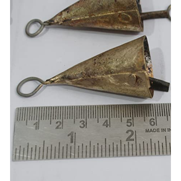 Mango Gifts Vintage Cow Bells for Crafts and Holiday Decor