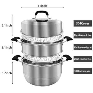 MANO Steamer Pot for Versatile Healthy Cooking