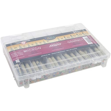 Sakura Pigma Micron Fineline Pen Set with 59 Assorted Pens