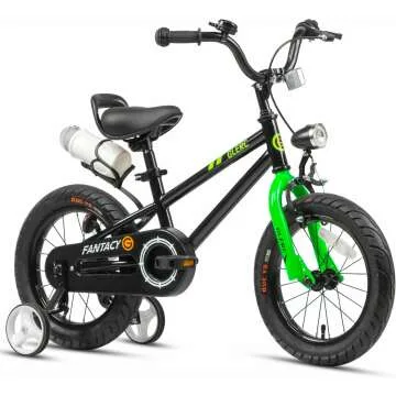 Fantasy Kids Bike for Ages 2-14 with Headlight