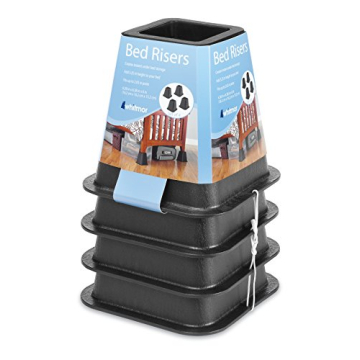 Elevate Your Space with Whitmor Bed Risers Set of 4