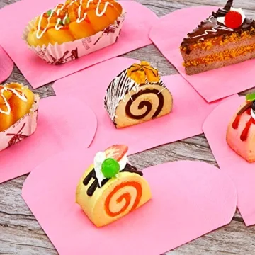 Heart-Shaped Paper Napkins for Celebrations and Decor