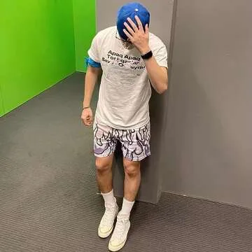 DIOTSR Mens Flame Graphic Basketball Shorts Cool Retro Running Athletic Shorts Drawstring Waist Casual Track Shorts (01 Flame-Purple,X-Small)