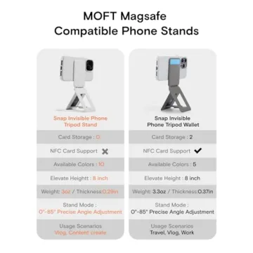 Compact MOFT Phone Tripod Stand for iPhone & Android