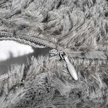 YUSOKI Faux Fur Pillow Covers - Set of 2