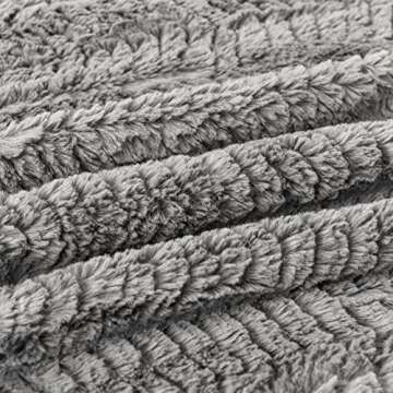 YUSOKI Faux Fur Pillow Covers - Set of 2