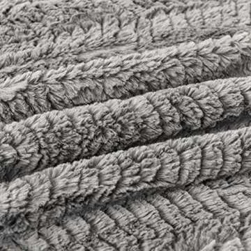 YUSOKI Faux Fur Pillow Covers - Set of 2