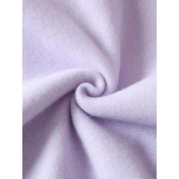 SOLY HUX Women's Casual Hoodies Sweatshirts Long Sleeve Basic Pullover Tops Winter Clothes 2023 Lilac Purple XL