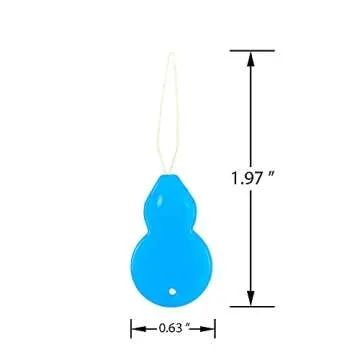 Eketirry Plastic Needle threaders, 20Pcs Needle Threader Hand Machine Sewing Tool for Sewing Crafting, Knitting Craft, Quilting, DIY Art, Color Random (20)