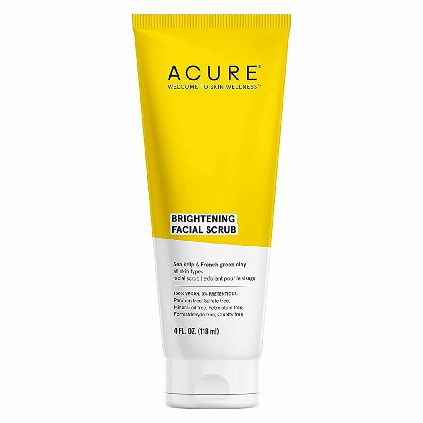 Acure Brightening Facial Scrub - Youthful Radiance