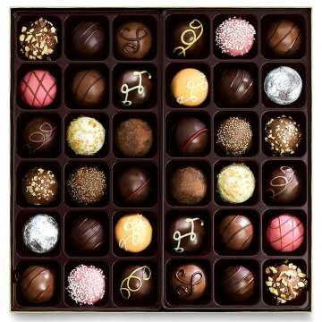 Godiva 36-Ct Signature Truffles Gift Box for Gifting