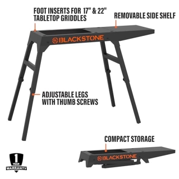 Blackstone 5013 Adjustable Griddle Stand for Outdoor Cooking