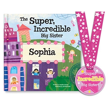 Super Incredible Big Sister - Personalized Children's Storybook