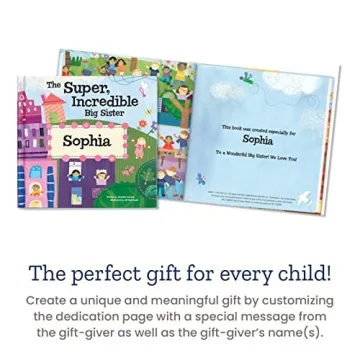 Super Incredible Big Sister Personalized Storybook Gift